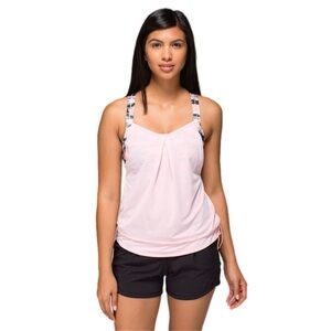 Lululemon Rest Less Tank In Pink Size 10